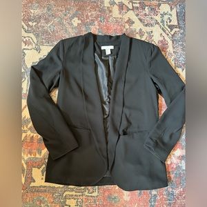 H&M Black Blazer Size 8